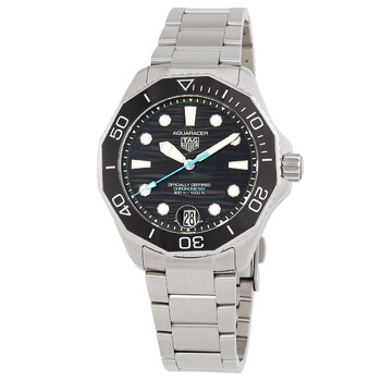 Aquaracer Automatic Black Dial Watch WBP5110.BA0013