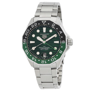 Aquaracer Automatic Green Dial Watch WBP5115.BA0013