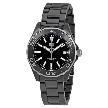 Aquaracer Black Dial Watch WAY1390.BH0716