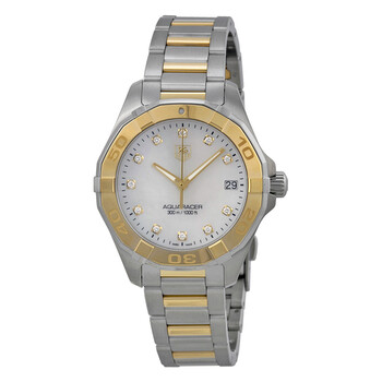 Aquaracer Diamond Gold Watch WAY1351.BD0917