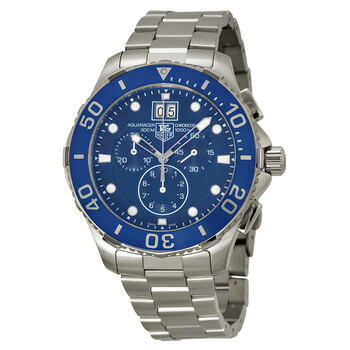 Aquaracer Grande Date Blue Dial Watch CAN1011.BA0821