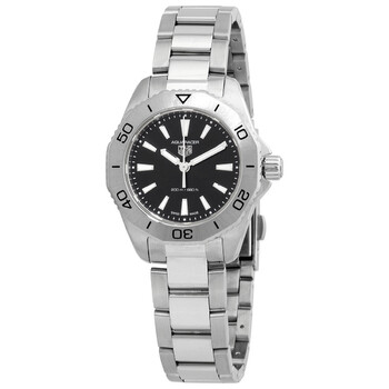 Aquaracer Quartz Black Dial Watch WBP1410.BA0622