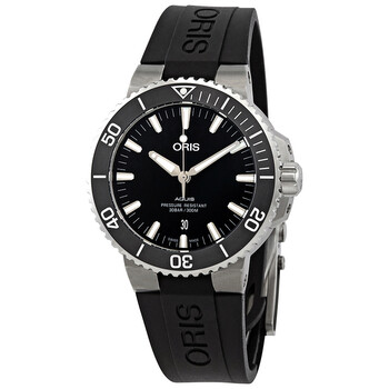 Aquis Automatic Black Dial Watch 01 733 7730 412407 4 24 64EB