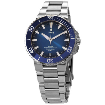 Aquis Automatic Blue Dial Watch 01 400 7763 413507 8 24 09PEB