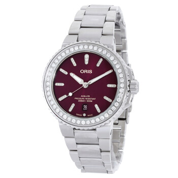 Aquis Automatic Diamond Watch 01 733 7766 499807 8 22 05PEB
