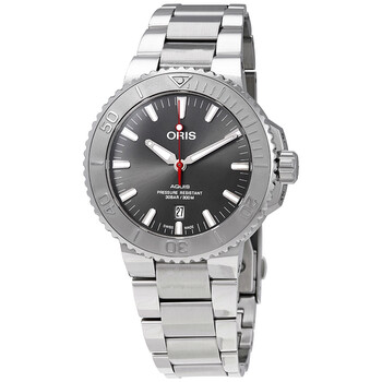 Aquis Automatic Grey Dial Stainless Steel Watch 01 733 7730 415307 8 24 05PEB