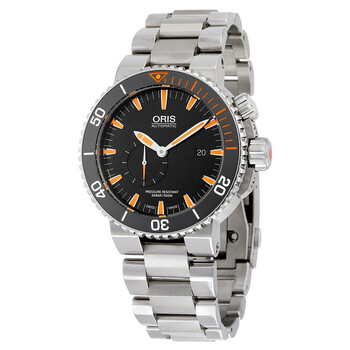 Aquis Carlos Coste Automatic Black Dial Watch 74377097184SET