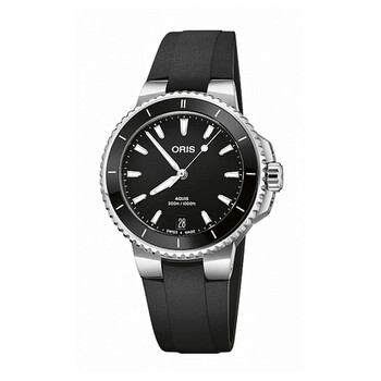 Aquis Date Automatic Black Dial Watch 01 733 7792 415407 4 19 64FC
