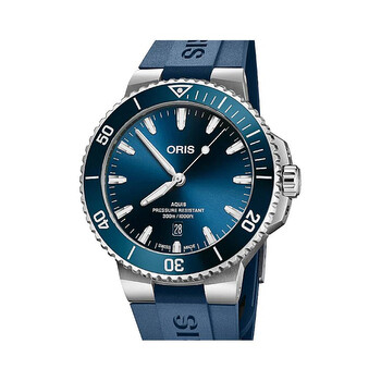 Aquis Date Automatic Blue Dial Watch 01 733 7789 413507 4 23 35FC
