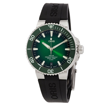 Aquis Date Automatic Green Dial Watch 400776341570742474EB