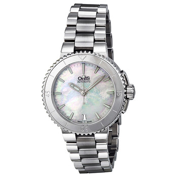 Aquis Date Automatic Mother of Pearl Dial Watch 73376524151MB