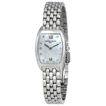 Art Deco White Dial Watch FC200MPWD1T26B