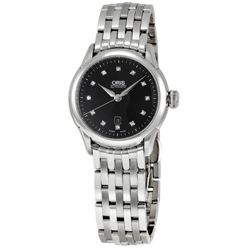 Artelier Black Dial Diamond Watch 56176044099MB