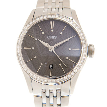 Artelier Date Automatic Diamond Grey Dial Watch 561 7722 4953 8 14