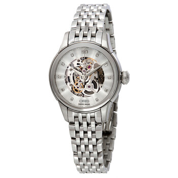 Artelier Silver Skeleton Dial Stainless Steel Watch 01 560 7687 401907 8 14