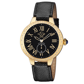 Astor Quartz Diamond Black Dial Watch