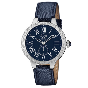 Astor Quartz Diamond Blue Dial Watch