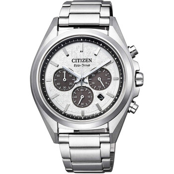 Attesa Chronograph EcoDrive Grey Titanium Watch CA439055A