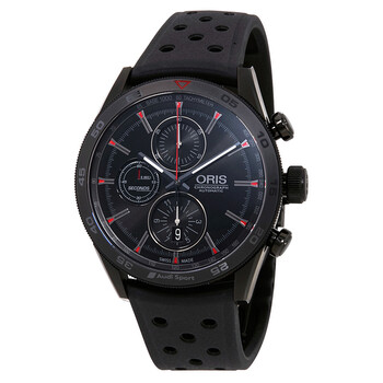 Audi Sport Chronograph Black Dial Watch 01 774 7661 7784Set RS