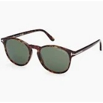 Aurele Green Oval Sunglasses FT0904 52N