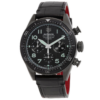 Autavia Chronograph Automatic Black Dial Watch CBE511C.FC8280