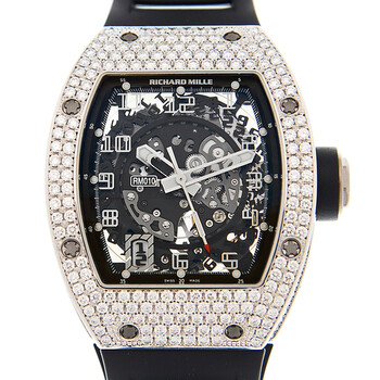 Automatic 18kt White Gold Watch RM010