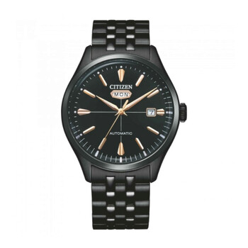 Automatic Black Dial Watch NH839577E