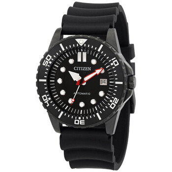 Automatic Black Dial Watch NJ012511E