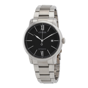 Automatic Black Dial Watch NJ013088E