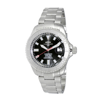 Automatic Black Dial Watch ON551511BK