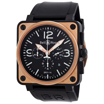 Automatic Chronograph Rose Gold Watch BR0194BICOLOR