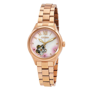 Automatic Crystal White Dial Watch PC101770Y