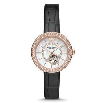 Automatic Crystal White Mother of Pearl Dial Watch AR60066