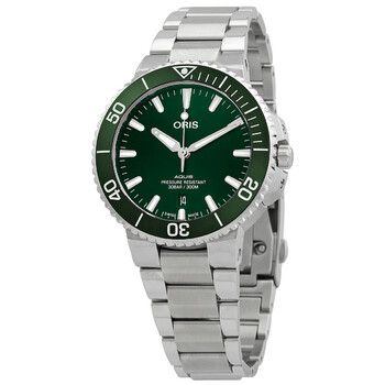 Automatic Green Dial Watch 01 733 7766 415707 8 22 05PEB