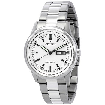 Automatic White Dial Watch NH840087A