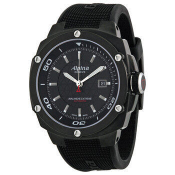 Avalanche Extreme Black Dial Black Rubber Strap Watch AL525LBB5FBAE6