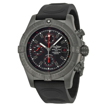 Avenger Black Dial Black Rubber Automatic Watch M133802CBC73BKRD