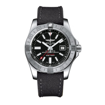 Avenger II GMT Automatic Black Dial Watch A32390111B1W1