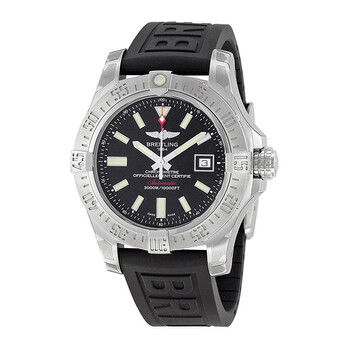 Avenger II Seawolf Black Dial Black Rubber Automatic Watch A1733110BC30BKPD3