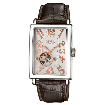 Avenue of Americas Intravedere Automatic White Dial Watch