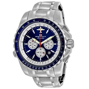 Aviador Pilot Chronograph Quartz Blue Dial Watch OC0113
