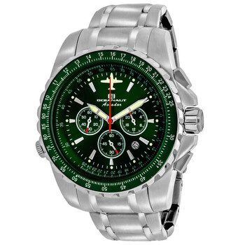Aviador Pilot Chronograph Quartz Green Dial Watch OC0117