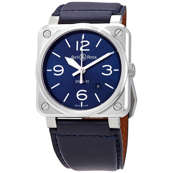 Aviation Automatic Blue Dial Watch BR0392BLUSTSCA