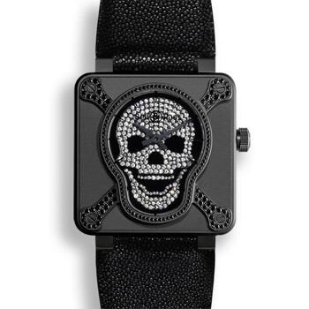 Aviation BR 01 Automatic Diamond Watch BR0192AIRBORLGD