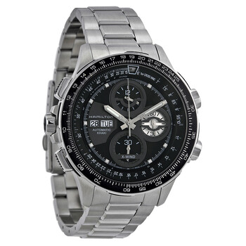 Aviation Khaki XWind Black Dial Stainless Steel Watch H77766131