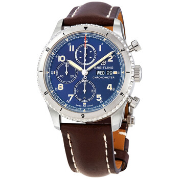 Aviator 8 Chronograph Automatic Chronometer Blue Dial Watch A13316101C1X4