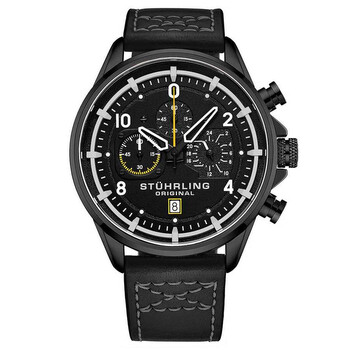 Aviator Black Dial Watch M15556