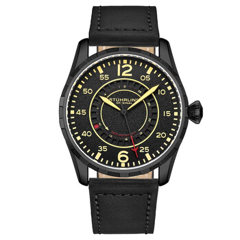 Aviator Black Dial Watch M15933