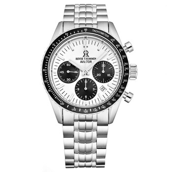 Aviator Chronograph Automatic Silver Dial Watch17000.6132