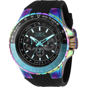 Aviator GMT Quartz Black Dial Watch